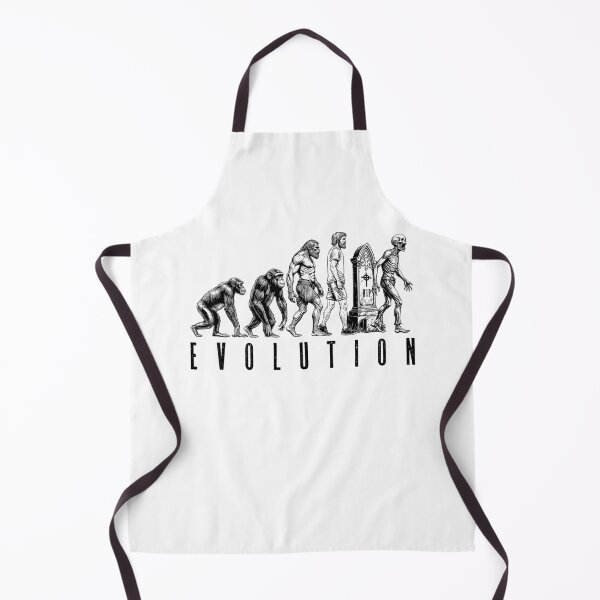Item preview, Funny Halloween Zombie Evolution Man Ape Caveman Horror designed and sold by GrandeDuc.