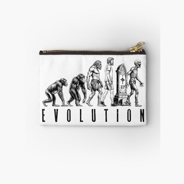 Item preview, Funny Halloween Zombie Evolution Man Ape Caveman Horror designed and sold by GrandeDuc.