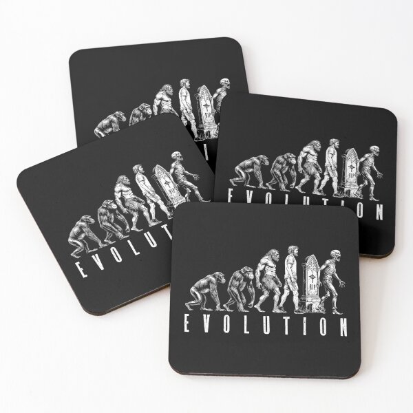 Item preview, Funny Halloween Zombie Evolution Man Ape Caveman Horror designed and sold by GrandeDuc.