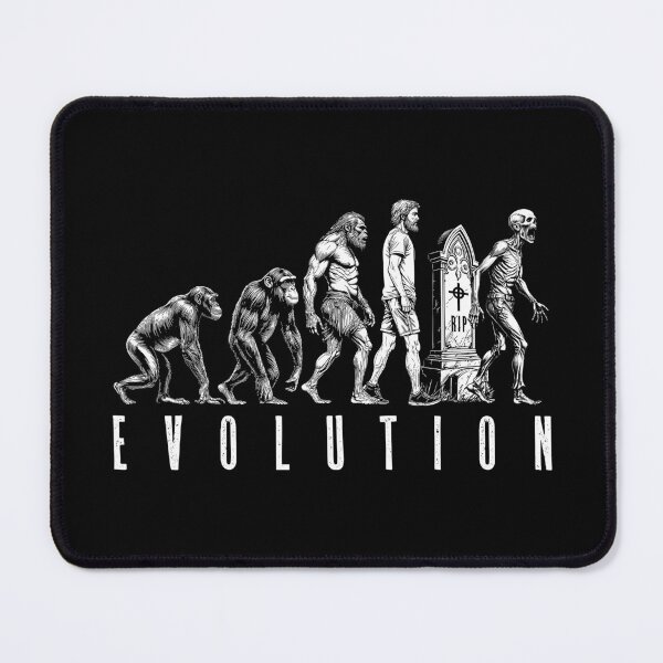Item preview, Funny Halloween Zombie Evolution Man Ape Caveman Horror designed and sold by GrandeDuc.