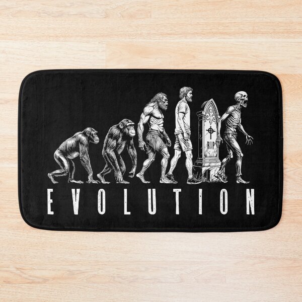 Item preview, Funny Halloween Zombie Evolution Man Ape Caveman Horror designed and sold by GrandeDuc.