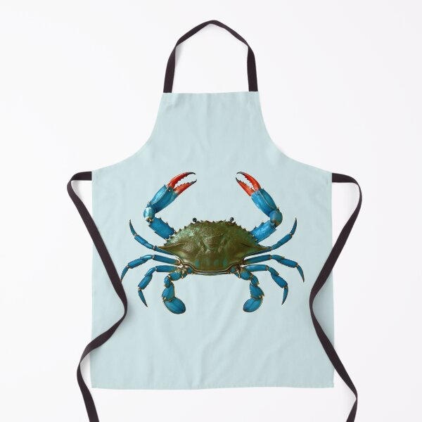 Item preview, Blue Crab - Marine Ocean Life designed and sold by Myra365Art.