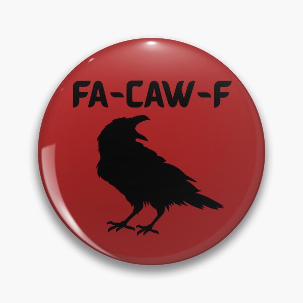 Item preview, Call me rude! FA-CAW-F Crow Silhouette designed and sold by 17trifecta.