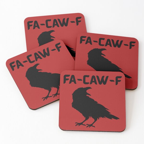 Item preview, Call me rude! FA-CAW-F Crow Silhouette designed and sold by 17trifecta.