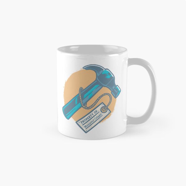 Item preview, Retro Blue Hammer Tool Design - Vintage Industrial Art designed and sold by RicoTurcotte.