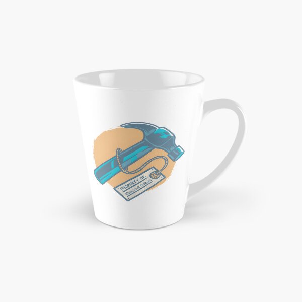 Item preview, Retro Blue Hammer Tool Design - Vintage Industrial Art designed and sold by RicoTurcotte.