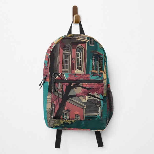 Item preview, New Hope Pennsylvania Vintage Travel Poster | Delaware River Town designed and sold by TuncGK.