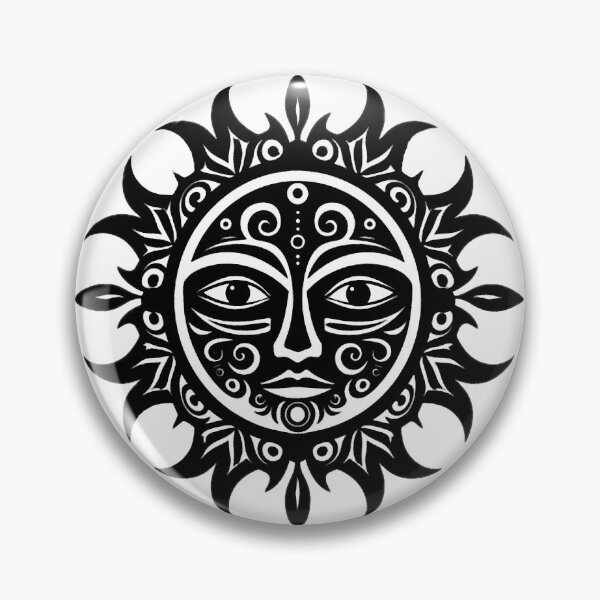 Item preview, Tribal Sun Pattern designed and sold by ViaARTfactory.