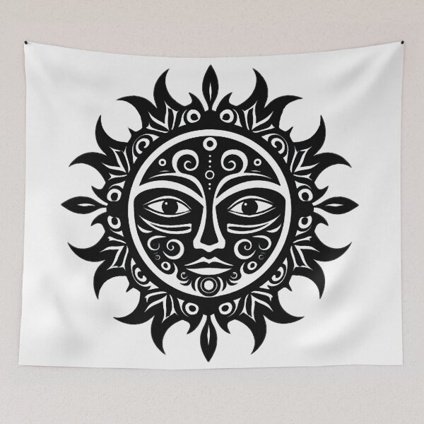 Item preview, Tribal Sun Pattern designed and sold by ViaARTfactory.