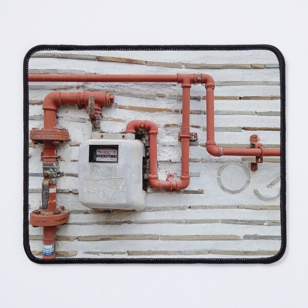 Item preview, Residential Propane Gas Meter Pipe Seoul Korea designed and sold by Kevin Miller Photography.