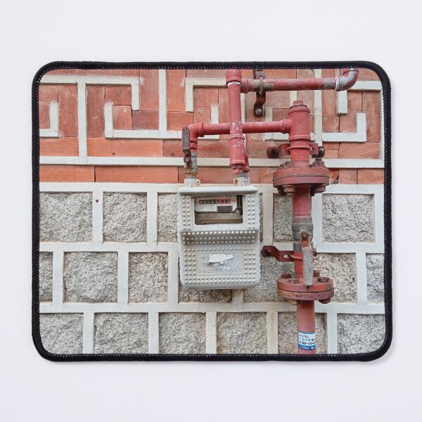 Item preview, Residential Propane Gas Meter Pipe Seoul Korea designed and sold by Kevin Miller Photography.