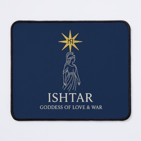 Item preview, Ishtar – Goddess of Love & War (Mesopotamian Mythology Design) designed and sold by Bratak.