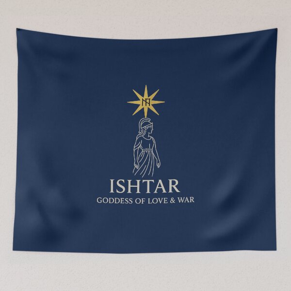 Item preview, Ishtar – Goddess of Love & War (Mesopotamian Mythology Design) designed and sold by Bratak.