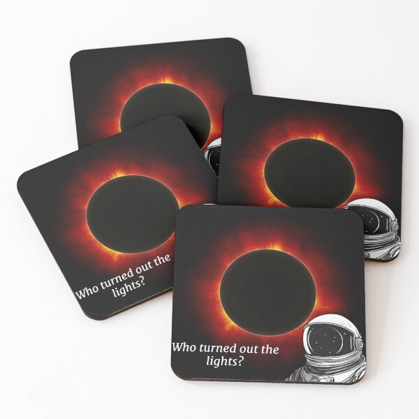 Item preview, Funny Solar Eclipse Design – Who Turned Out the Lights? designed and sold by Jho251981.