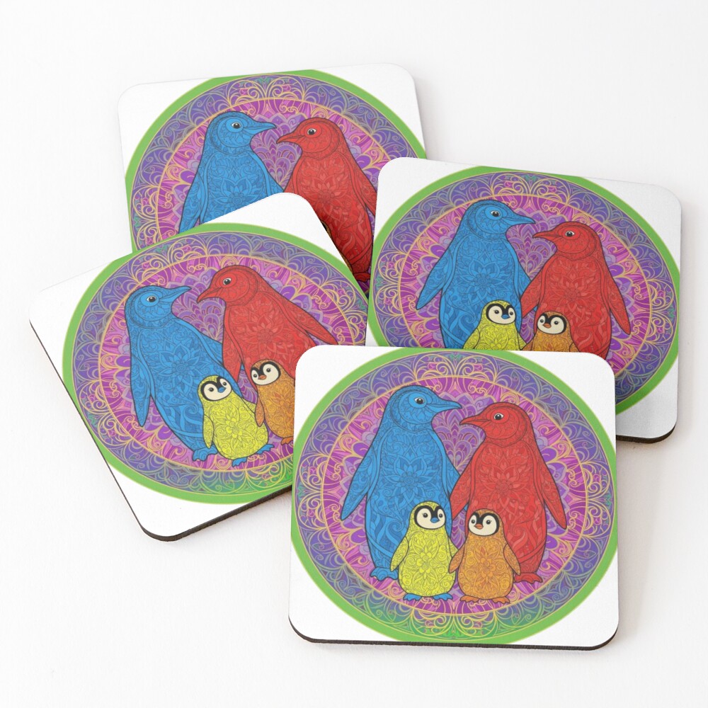 Item preview, Coasters (Set of 4) designed and sold by Runglavan.