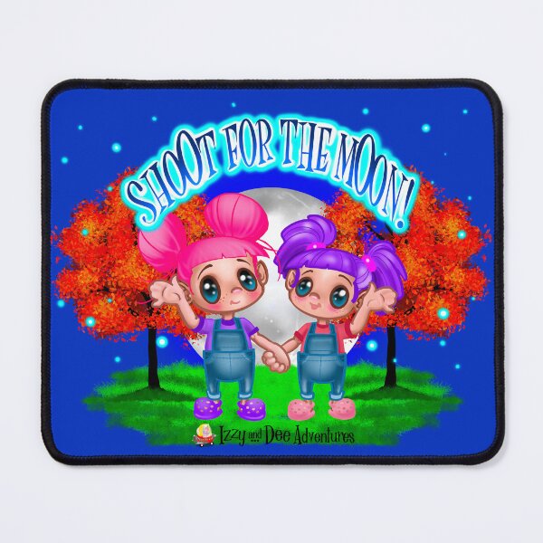 Item preview, Izzy and Dee Adventures - Shoot For The Moon designed and sold by MetroINKbooks.
