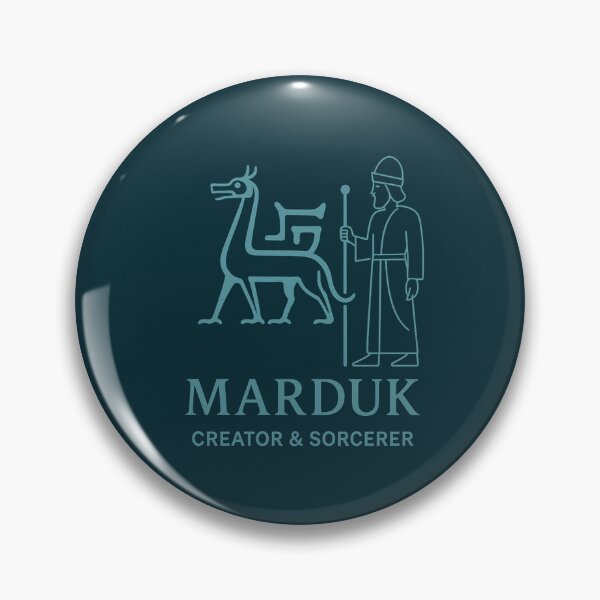 Item preview, Marduk – Creator & Sorcerer (Babylonian Mythology Design) designed and sold by Bratak.