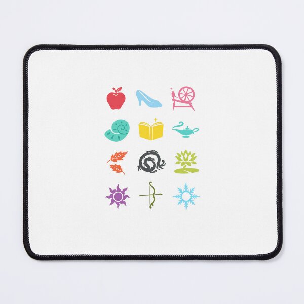 Item preview, Fairytale Princess Icon Grid – Transparent Edition designed and sold by ClassroomInk.
