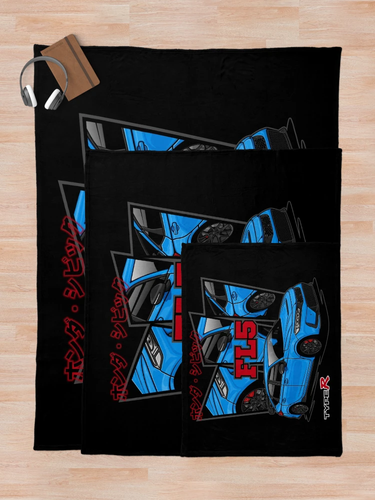 Thumbnail 5 of 6, Throw Blanket, Civic Type R FL5 designed and sold by RAS-77.