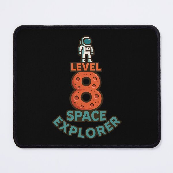 Item preview, Level 8 Space Explorer 8th Birthday Astronaut Kids designed and sold by Blok45.