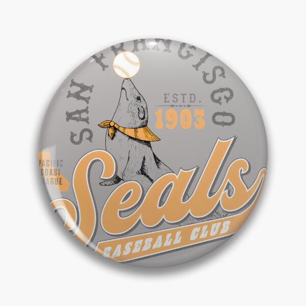Artikelvorschau, San Francisco Seals, gegründet 1903, Vintages Baseball-Club-Design entworfen und verkauft von HERIBERTOMARTHA.