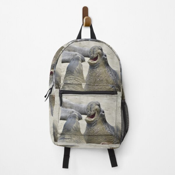 Item preview, Endangered Elephant Seal Smiling to his Mate designed and sold by Yogibear & Rachelle .
