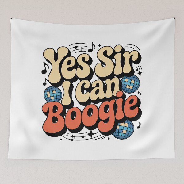 Item preview, Yes Sir i can Boogie designed and sold by graphic-genie.