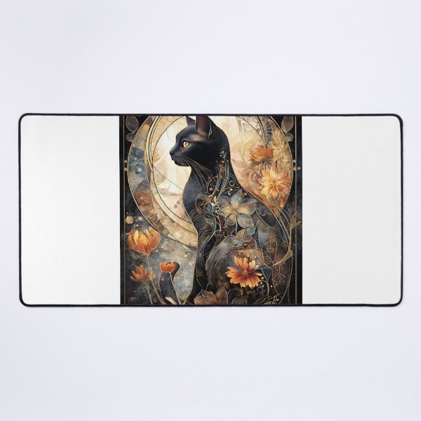 Item preview, Stunning Fantastic Cat Wall Art Decoration designed and sold by Eiwaprints.