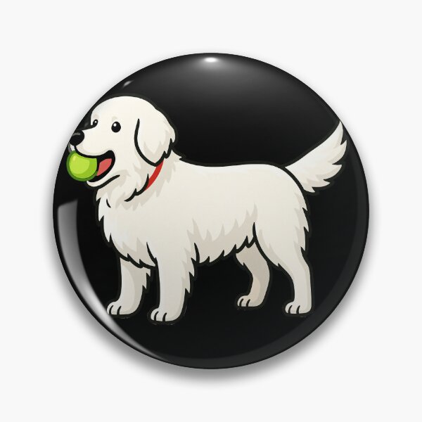 Item preview, Funny Great Pyrenees Fetch Dog Lover Mom Dad Kids designed and sold by rafaeltto.