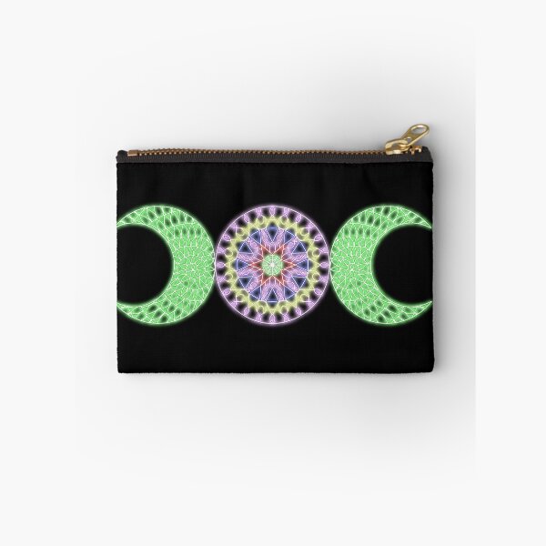 Item preview, Neon Triple Moon Mandala designed and sold by Lune's crazy world.