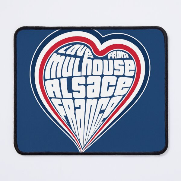 Item preview, Mulhouse City of France Doodle Art designed and sold by Witty Shirts.