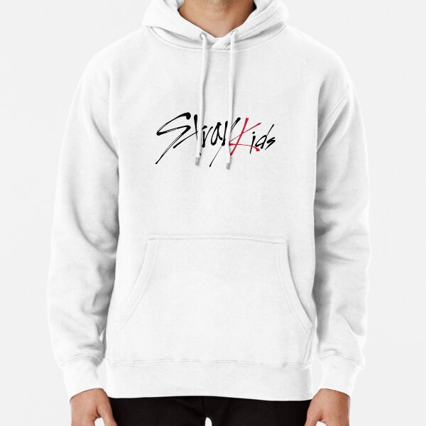 Stray Kids Sweatshirt White-Yellow Weed with name