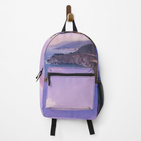 Item preview, Dreamy Shades of Purple, Lavender and Blue Bixby Brdge Big Sur California  designed and sold by Yogibear & Rachelle .