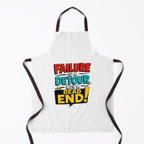Item preview, Failure Is a Detour Not a Dead End Motivational Quote Typography Design designed and sold by FlipFlop7.
