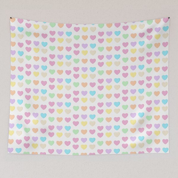Item preview, Candy Hearts Pattern designed and sold by THP Creative.