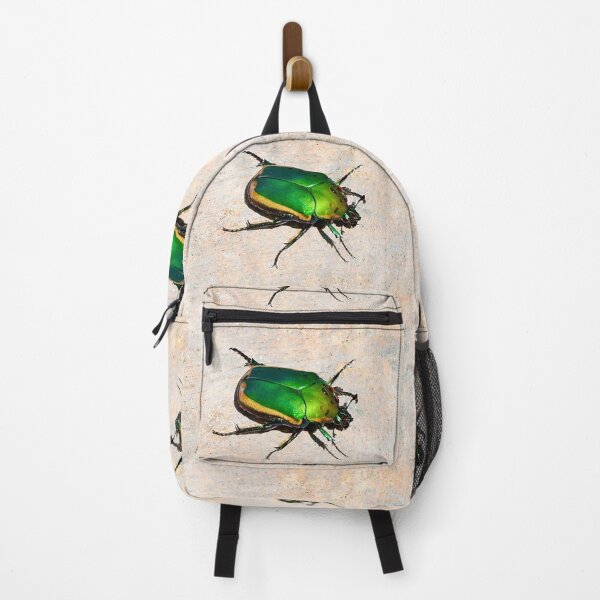 Item preview, Close Up Iridescent Green Scarab Beetle designed and sold by Yogibear & Rachelle .