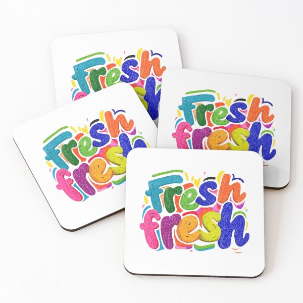 Item preview, Fresh Fresh Colorful Typography designed and sold by Ramona-Gliga.