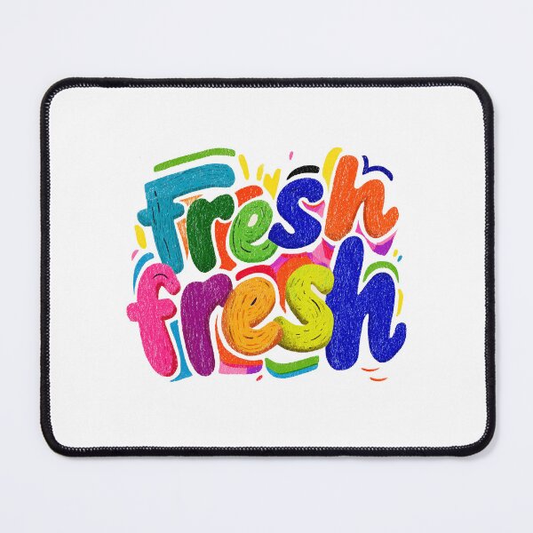 Item preview, Fresh Fresh Colorful Typography designed and sold by Ramona-Gliga.