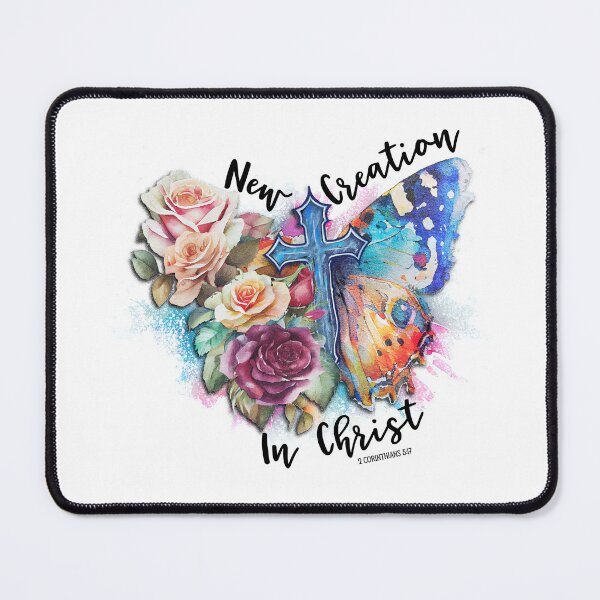 Item preview, Christian Quote - New Creation In Christ - Butterfly Transformation  designed and sold by JacquelineLim.