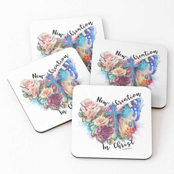 Item preview, Christian Quote - New Creation In Christ - Butterfly Transformation  designed and sold by JacquelineLim.