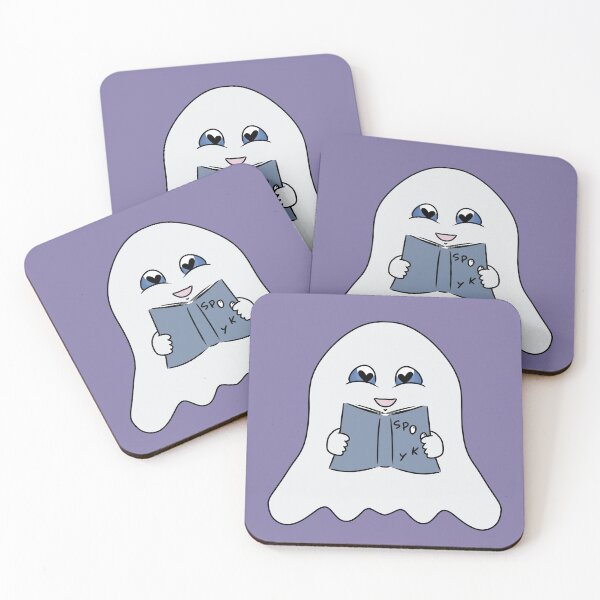 Item preview, Cute Ghost Reading Book designed and sold by HugSomeNettles.