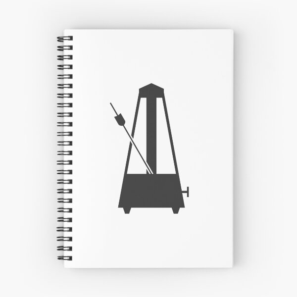Item preview, Classic Black Metronome Silhouette Icon Vector designed and sold by THP Creative.