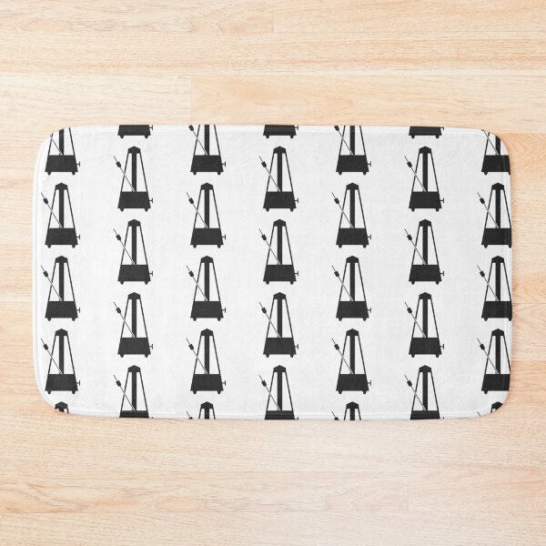 Item preview, Classic Black Metronome Silhouette Icon Vector designed and sold by THP Creative.