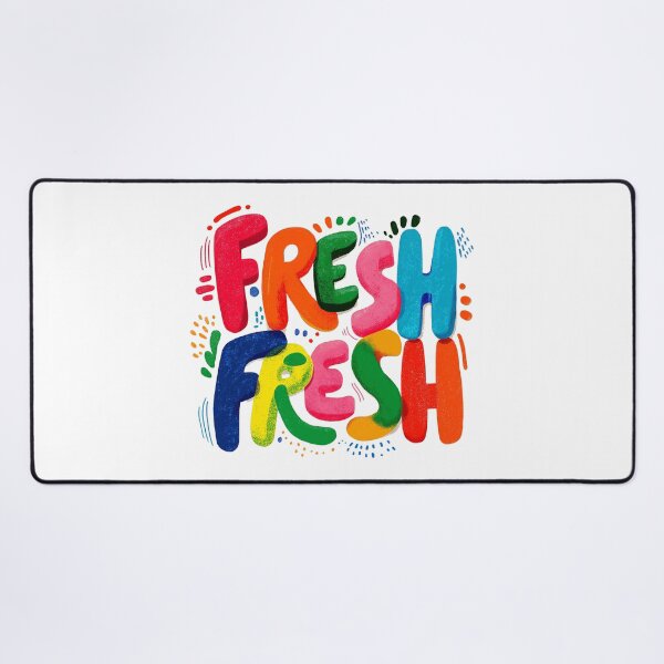 Item preview, Fresh Fresh Graffiti Typography T-Shirt – Bold Colorful Streetwear Design designed and sold by Ramona-Gliga.