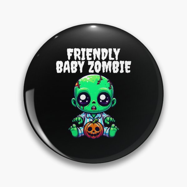 Item preview, FRIENDLY BABY ZOMBIE - ZOMBIE HALLOWEEN designed and sold by KEF Custom.