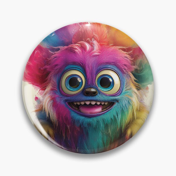 Item preview, My Cuddly Monster, Friendly Fun, Cute Friend designed and sold by CharlottePlaceArt.
