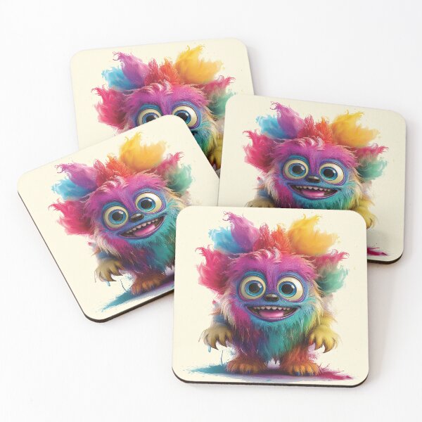 Item preview, My Cuddly Monster, Friendly Fun, Cute Friend designed and sold by CharlottePlaceArt.