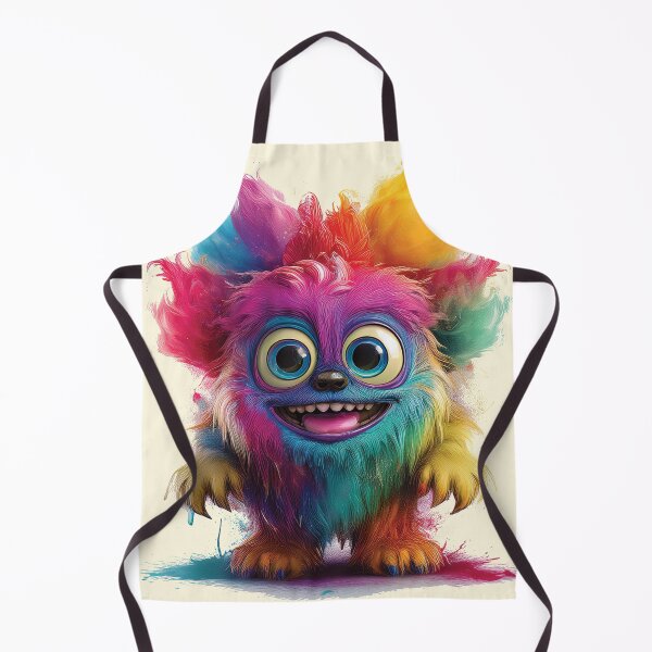 Item preview, My Cuddly Monster, Friendly Fun, Cute Friend designed and sold by CharlottePlaceArt.