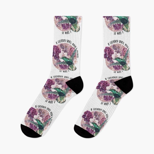 Item preview, Worship Lyrics - If Creation Sings Your Praises So Will I HummingBird designed and sold by JacquelineLim.