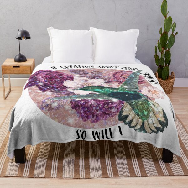 Item preview, Worship Lyrics - If Creation Sings Your Praises So Will I HummingBird designed and sold by JacquelineLim.